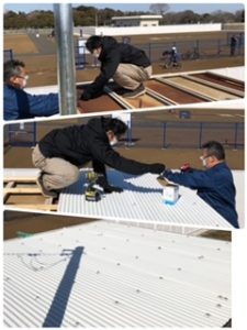 屋根補修１